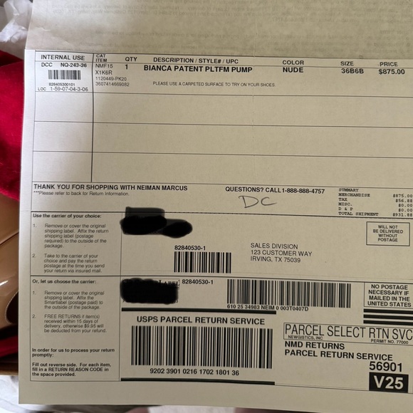 Christian Louboutin Biancha Platform Stiletto sz 6 - Picture 5 of 5